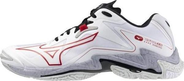 Wave Lightning Z8 Erkek Voleybol Ayakkabısı Beyaz / Gri - Image 1