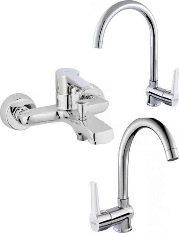 Penta Lavabo, Eviye, Banyo Bataryası Agena Serisi ( U Boru ) Dönüşüm Yapı 909090 - Image 1