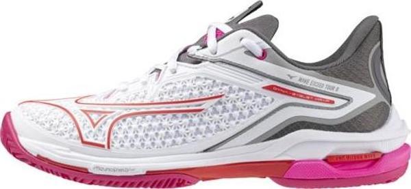 Wave Exceed Tour 6 CC Kadın Tenis Ayakkabısı Beyaz/Pembe - Image 1
