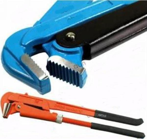 İstoç Türk Maşalı Boru Anahtarı 2'' Parmak Büyük 80Mm Ağızlı Chrome Vanadium Çelik Ayarlı Ingiliz Boru Anahtarı - Image 1