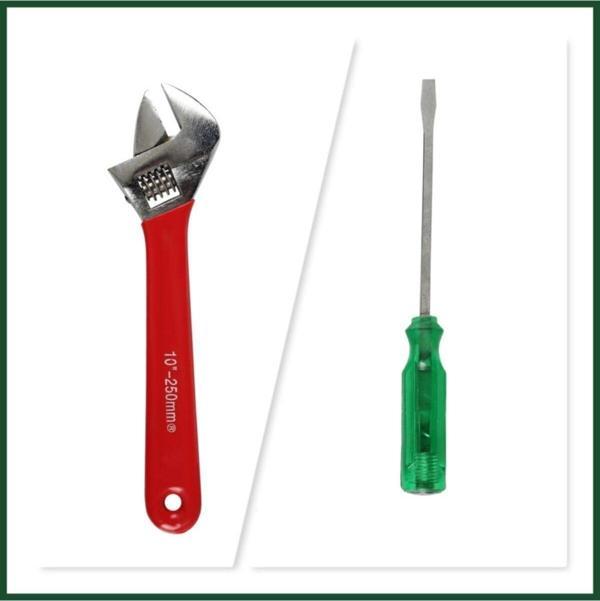 Alfa Kurbağacık Anahtarı 10" 250 Mm Tornavida - Image 1