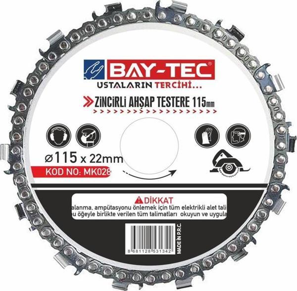 Bay-Tec Zincirli Ahşap Testere 180 Mm Mk0286-12 - Image 1