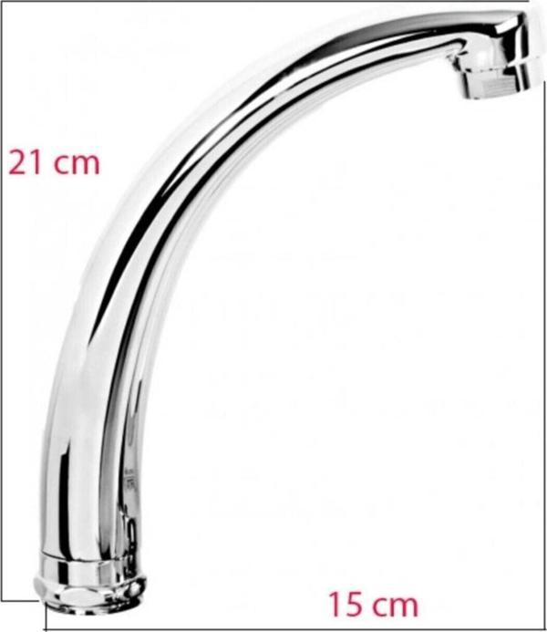 Cekinox Kuğu Mix Lavabo Batarya Borusu (Yedek Boru Standart)-Bs - Image 1