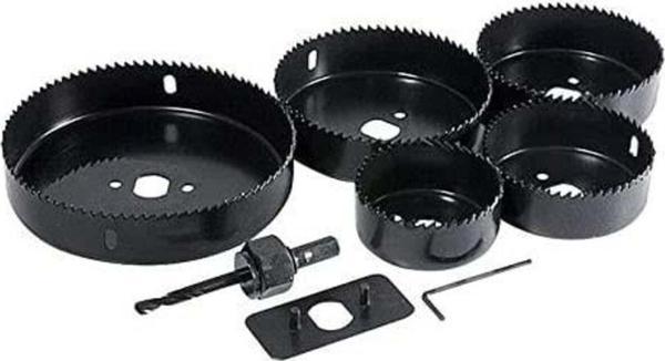 Cmc Tools Cmc 5013 Ahşap Alçıpan Kartonpiyer Delme Panç Seti 8 Parça - Image 1