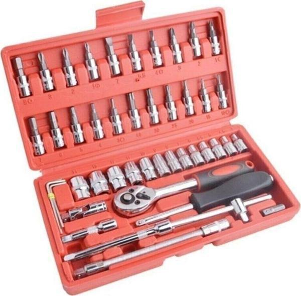Bhd Tools Çantalı Lokma Takımı 46 Parça - Image 1