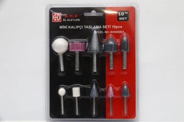 Bhd Tools Kalıpçı Taşlama Seti 10'Lu - Image 1