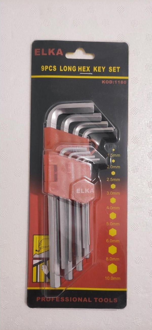 Elka Alyan Set Uzun Stil 9 Pcs - Image 1