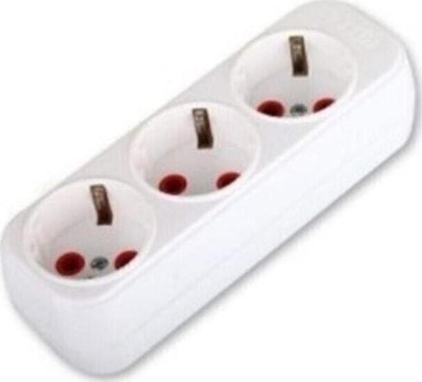 Hasbros Fetih 3'Lü Topraklı Klemensli Grup Priz (Kablosuz) (Fetih 306-00) - Image 1