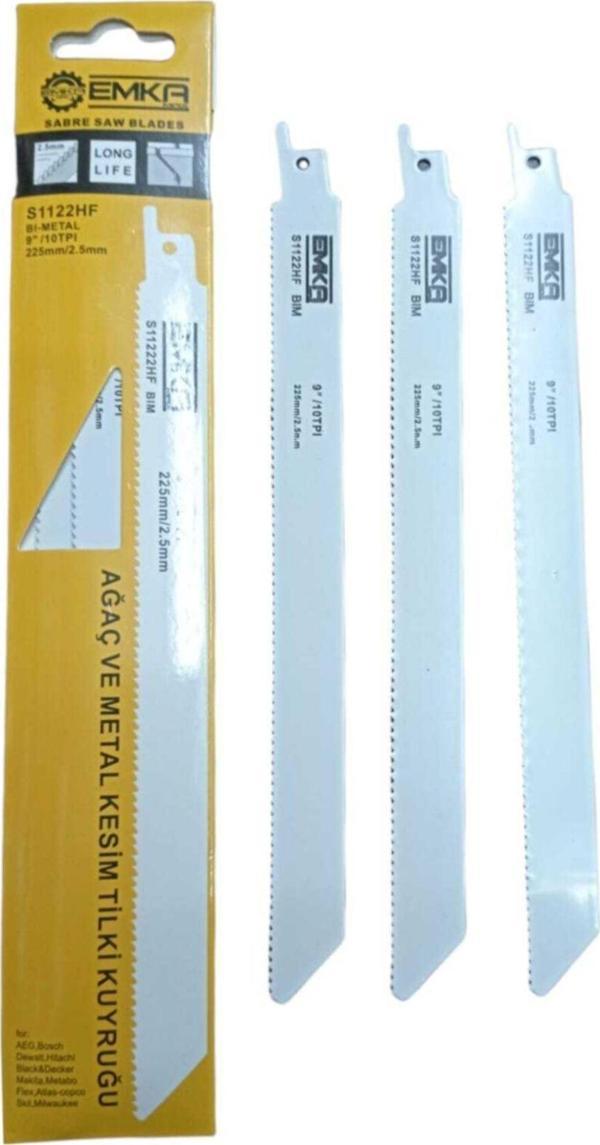 Emka Izcihırdavat Metal Ağaç Kemik Tilki Kuyruğu Testere Bıçağı 225Mm 2,5M - Image 1