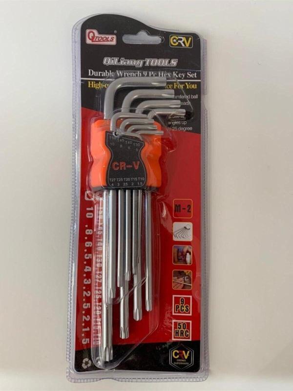 Erpa Yıldız Uç Alyan Seti Uzun 9 Pcs - Image 1