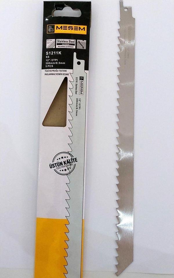 Komodo Meşem Tilki Kuyruğu Kemik Kesme Testere 5Li Paket / 53243470123462 - Image 1