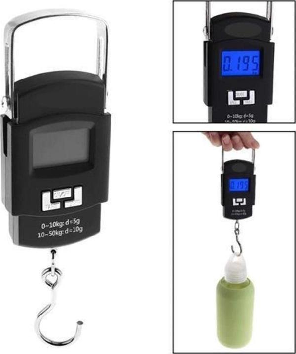 Giftmatikcenter 6 Adet Dijital 100 Alanda Kullanım El Tartısı 50 Kg 716766 - Image 1