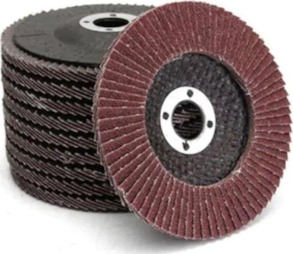 Meşem Flap Disk Zımpara 115 X 22Mm X 80 Kum 10 Adet - Image 1