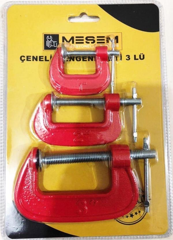 Meşem 3 Lü Mengene Işkence Seti - Image 1