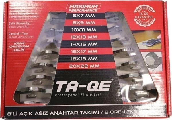 Rigour 8 Li Çatal Ağız Anahtar Takımı - Image 1