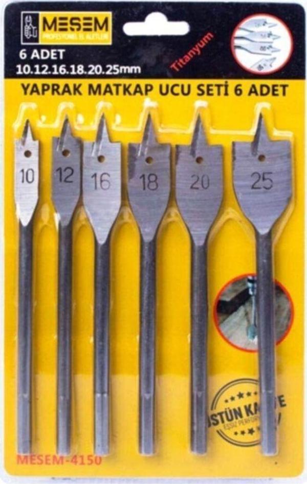 Rigour Meşem Yaprak Matkap Ucu Seti 6 Adet - Image 1