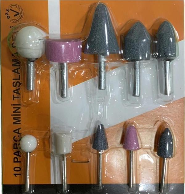 Rigour Mini Taşlama Gravür Seti 10 Parça - Image 1