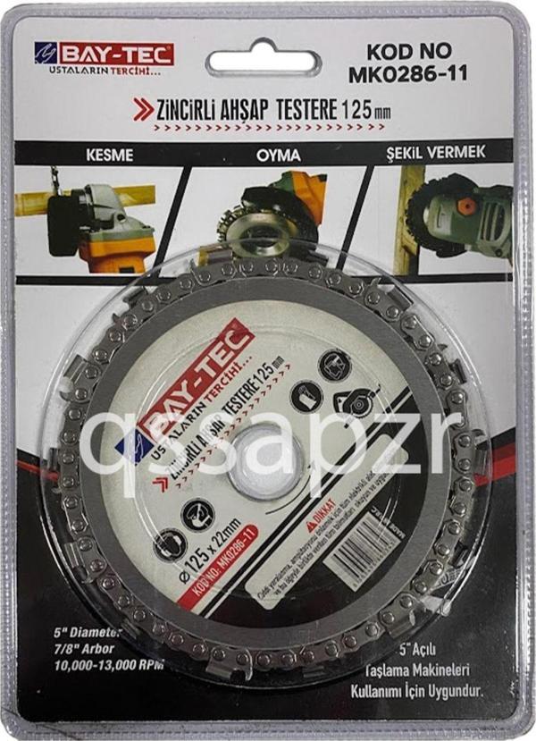 Qssa Zincirli Ahşap Testere 115 X 22-23Mm - Image 1