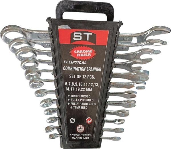 Rigour St 12 Parça Kombine Anahtar Düz Yıldız Takım Anahtar Seti 6-22 Mm - Image 1