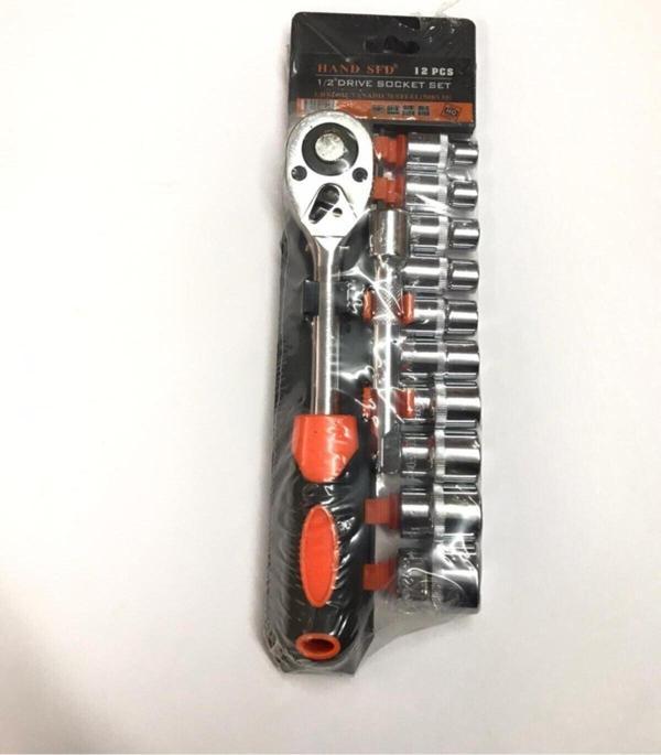 Sfd Hands 12 Parça Lokma Seti 8 Mm Ile 24 Mm Arası Chrome Vanadium - Image 1