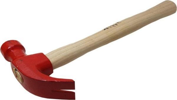 Yıldırım Çekiç Kancalı Çatal Çekiç Boyalı Sağlam 500Gr Ahşap Saplı - Image 1