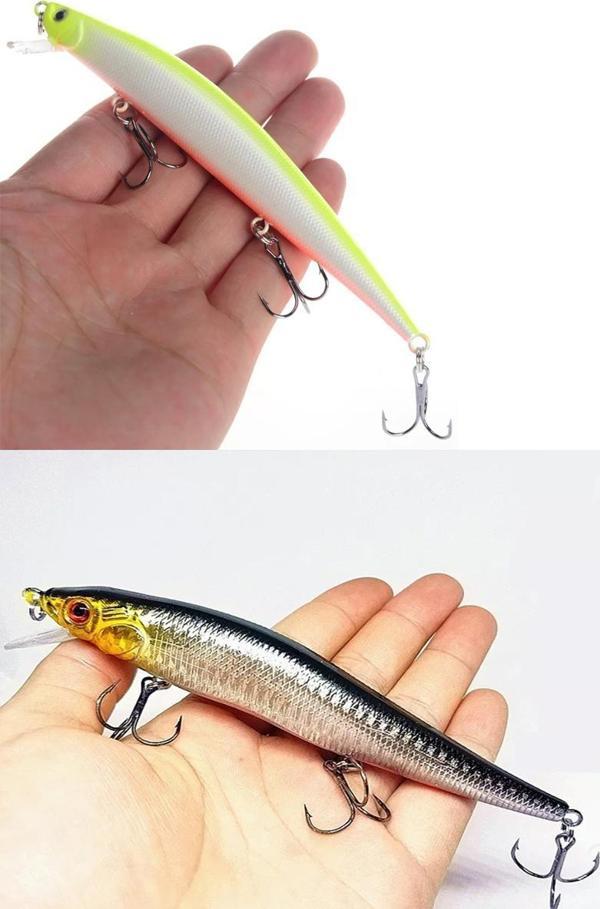 2 lİ Set Rapala Lures Yapay Balık Yemi Suni Yem BalıkYemi Maket Balık - Image 1