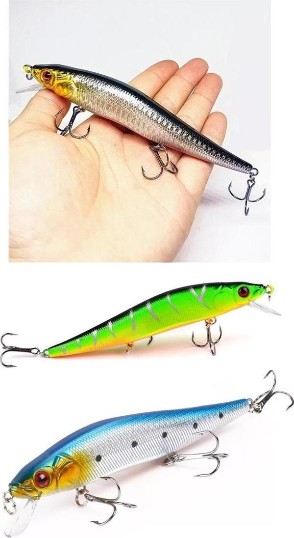 3 Adet 14cm 23gr Rapala Lures Sahte Balık Yemi Yapay Yem Suni Yem Maket Balık Jig Yem - Image 1