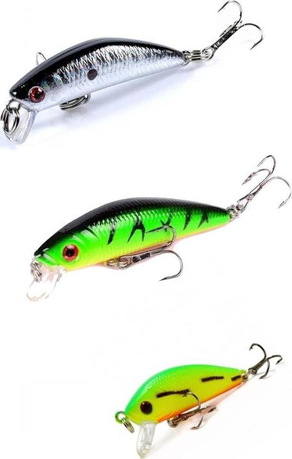 3lüSet sahteYemLures Turna Levrek Alabalık Rapala LüferAilesi JigYemZoka - Image 1