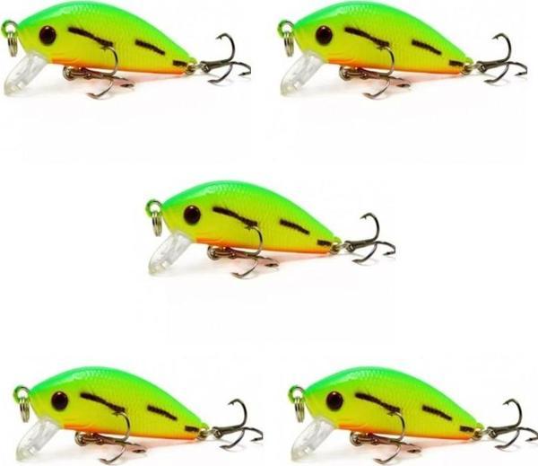 5 Adet 5 Gr.5cm sahte Yem Lures Turna Levrek Alabalık Rapala LüferAilesi JigYemYem - Image 1
