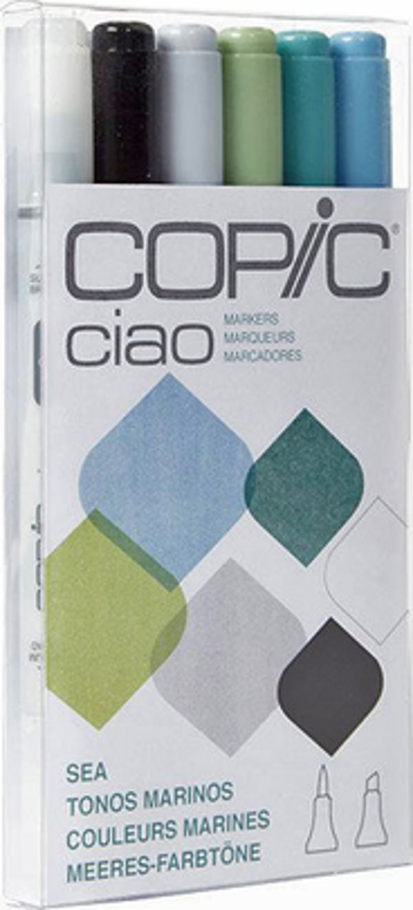 Copic Ciao Sea Tonları 6'lı - Image 1