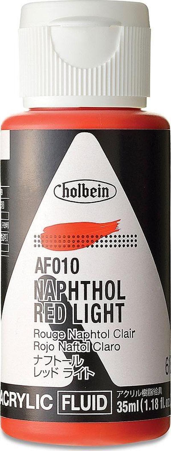 Holbein Akrilik Mürekkep 35ml Seri B - AF010 Naphthol Red Light - Image 1