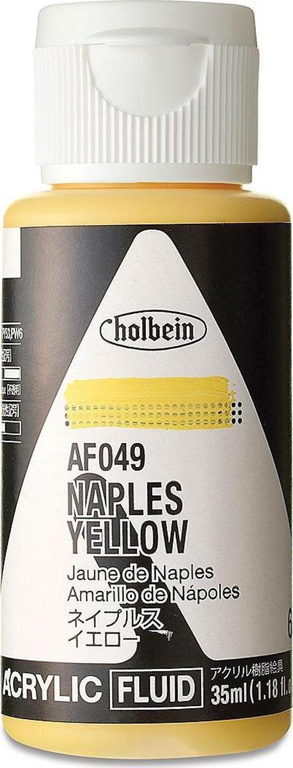 Holbein Akrilik Mürekkep 35ml Seri B - AF049 Naples Yellow - Image 1
