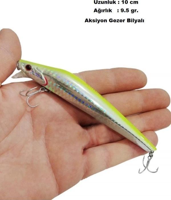 Rapala Lures sahte Yapay Yem Jig Yem 10cm 9.5gr  Deniz Ve Tatlı Su Lrf Maket Balık - Image 1