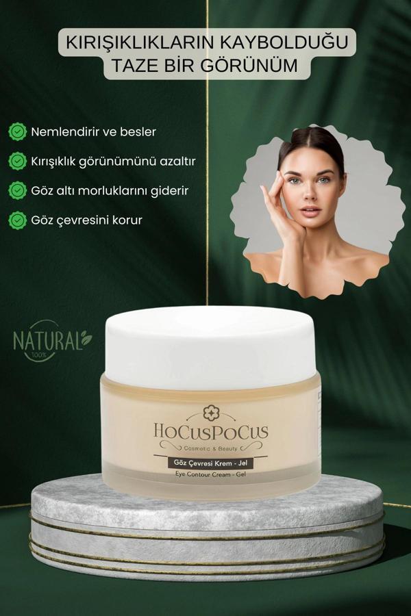 Hocus Pocus Cosmetics Göz Çevresi Krem-Jel - Image 1