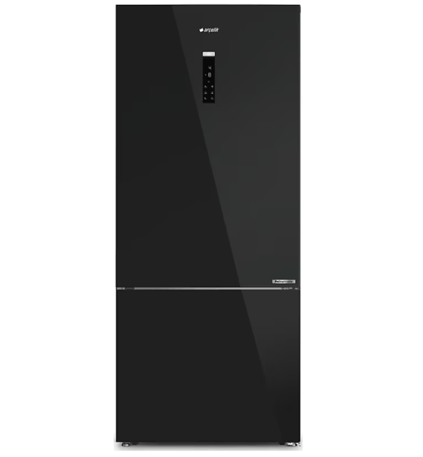 Arçelik  278551 ESC No Frost Buzdolabı Siyah Cam - Image 1