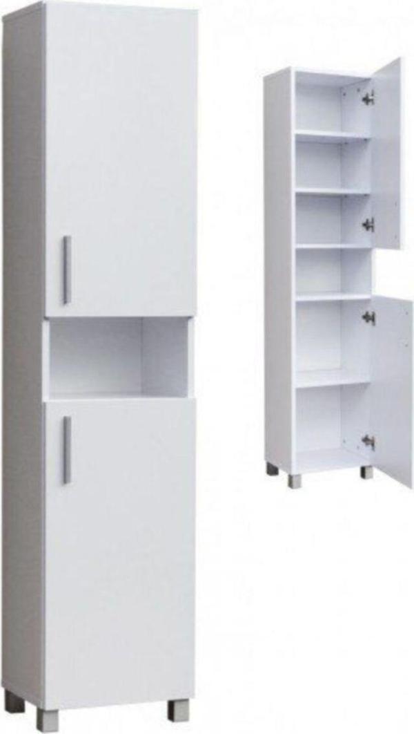 Zerka Concept Alvin Tamamı Mdf 2 Kapaklı Dolap Çok Amaçlı Mutfak Banyo Dolabı - Image 1