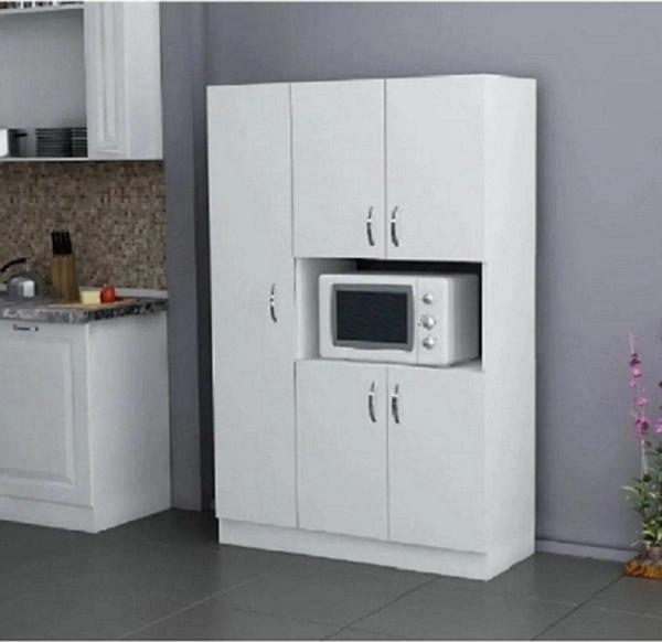 Zerka Concept Sena 5 Kapaklı Çok Amaçlı Dolap Mikrodalga Mini Fırın Dolap - Image 1