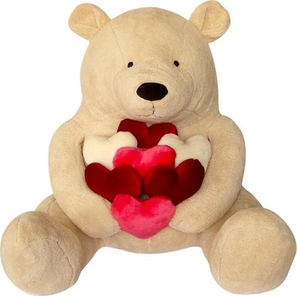 Nessi World Kalpli Arne Bear 92 cm Peluş - Image 1