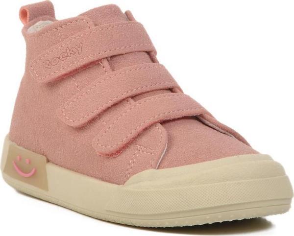 Walkway Pudra Unisex Cırtlı Çocuk Sneaker 34-P - Image 1