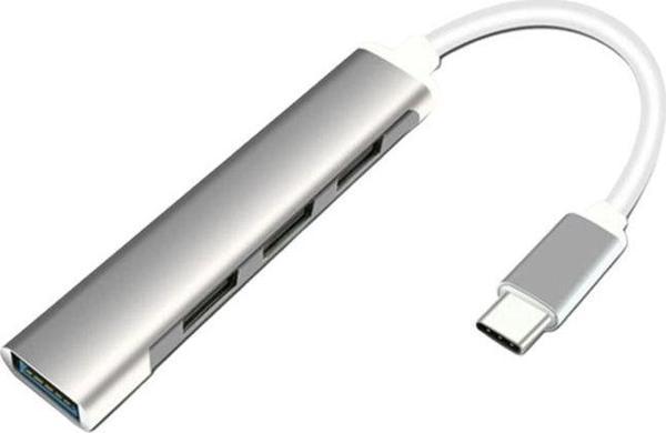 Usb-c 4'lü Çoğaltıcı Usb 3.0 Hub Uyumlu - Image 1