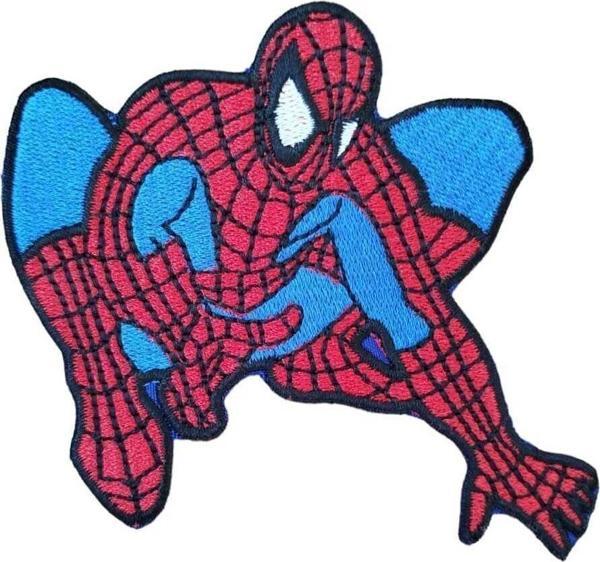 Keskin Nakış Ütü Ile Yapışan Nakış Örümcek Adam Arma Spiderman Patch Yama -10X9 Cm - Image 1