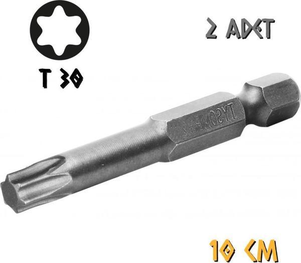 Kupa Tyson Vidalama Ucu Bits Uç - T30 Tork - 10 cm. - 2 Adet - Image 1