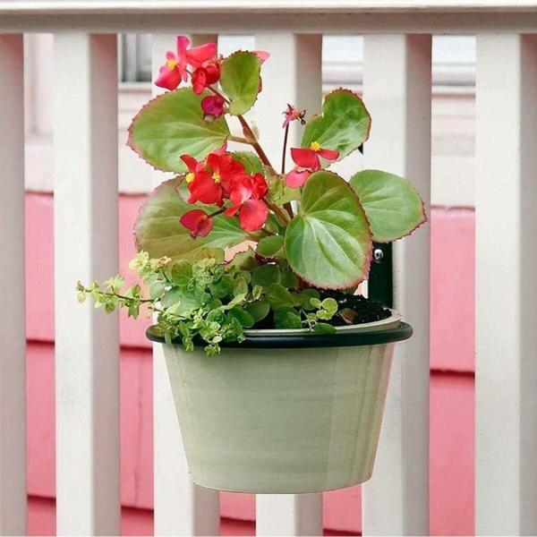 Go Dekor Saksı Için 3 Adet Metal Duvar Saksı Ekici, Dekorasyonu Için Halka Saksı Tutucu - Image 1