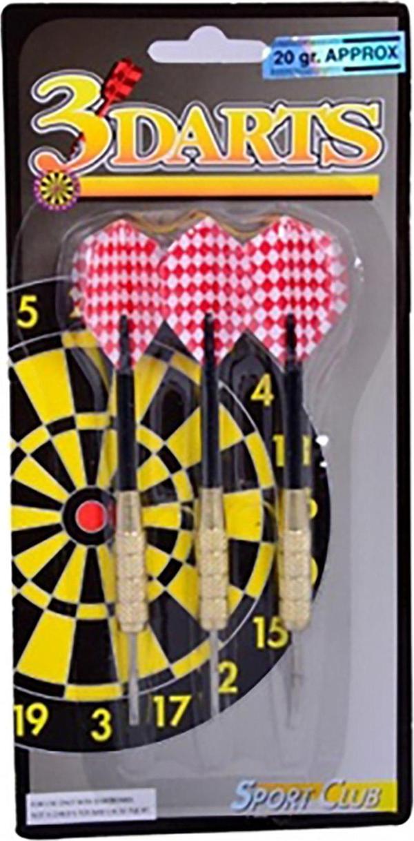 Avessa OK-22 GR 3'lü Paket Çelik Uçlu Dart Oku Set - Image 1