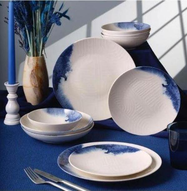 Güral Porselen Camelia 24 parça 6 kişilik Yemek Takımı Dg 30483 - Image 1