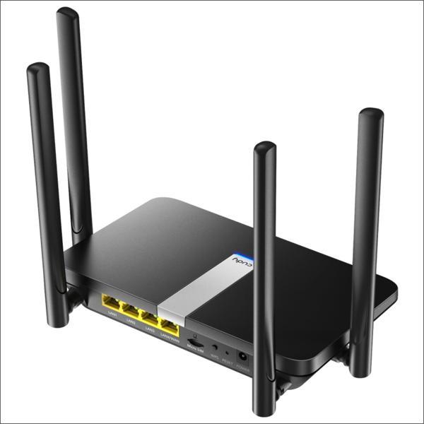 Cudy LT500 2,4GHz 300Mbps, 5GHz 867Mbps, 4 Port Wi-Fi Mesh 4G LTE DDNS Router (AC1200 Serisi) - Image 1