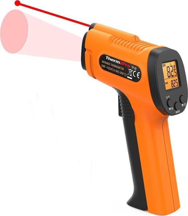 ThermoPro TP30 Endüstriyel Kızılötesi Katı-Sıvı Sıcaklık Ölçer - Image 1