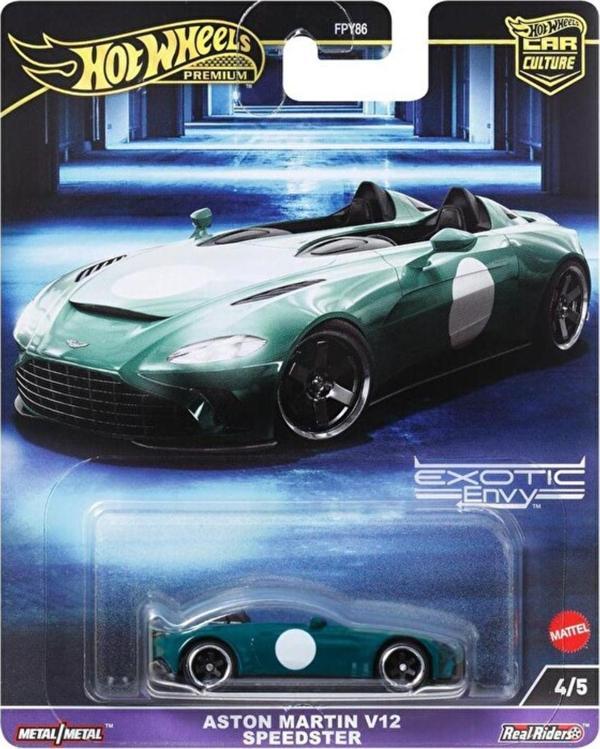 Hot Wheels Premium Aston martin V12 Speedster 2024 Exotic Envy FPY86-977G - Image 1