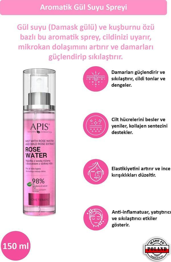 Gül Suyu ve Yaban Gülü Özlü Losyon - 150ml - Image 1
