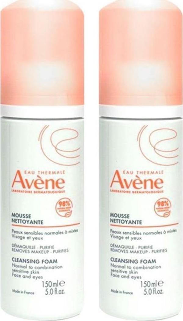 Avene Mousse Nettoyante Cilt Temizleyici Köpük %50 İkili İndirimli 150 ml - Image 1